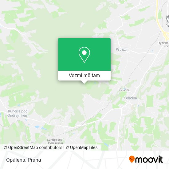 Opálená mapa