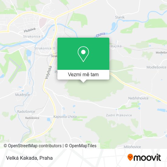 Velká Kakada mapa