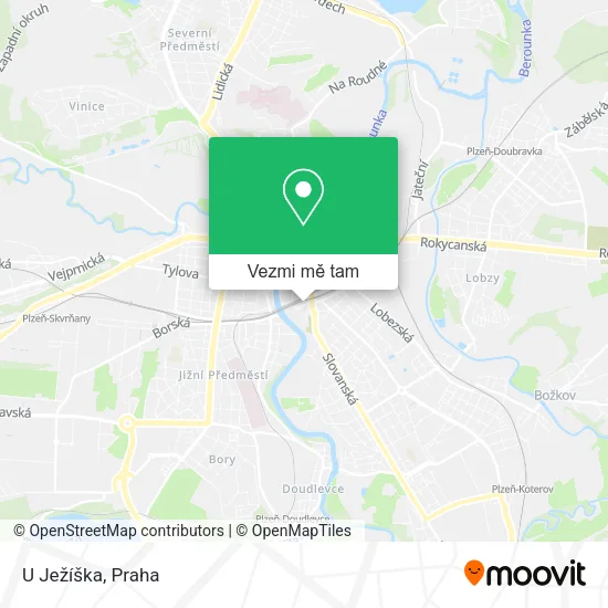 U Ježíška mapa