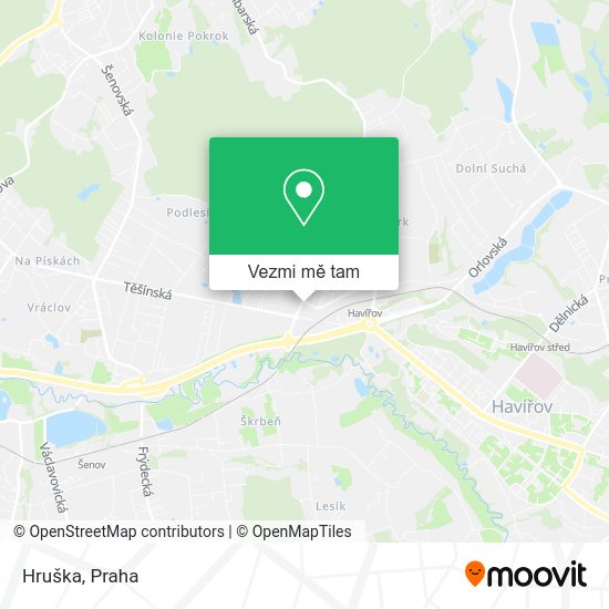 Hruška mapa