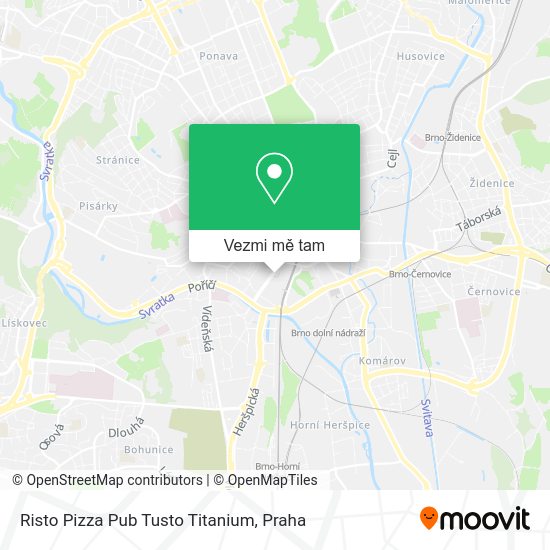 Risto Pizza Pub Tusto Titanium mapa