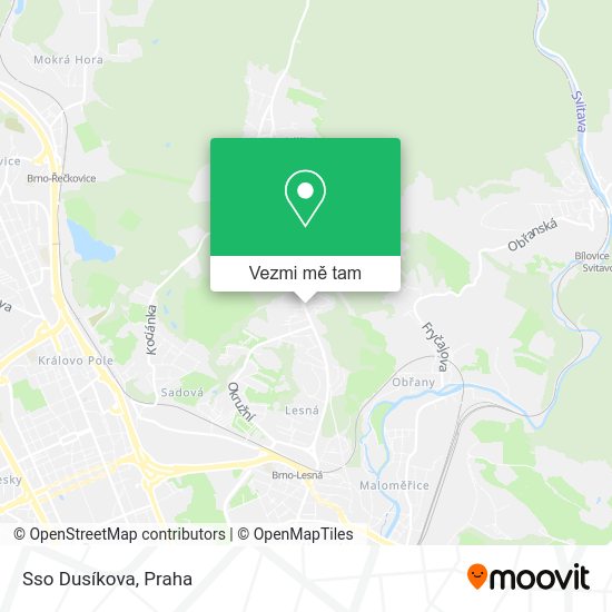 Sso Dusíkova mapa