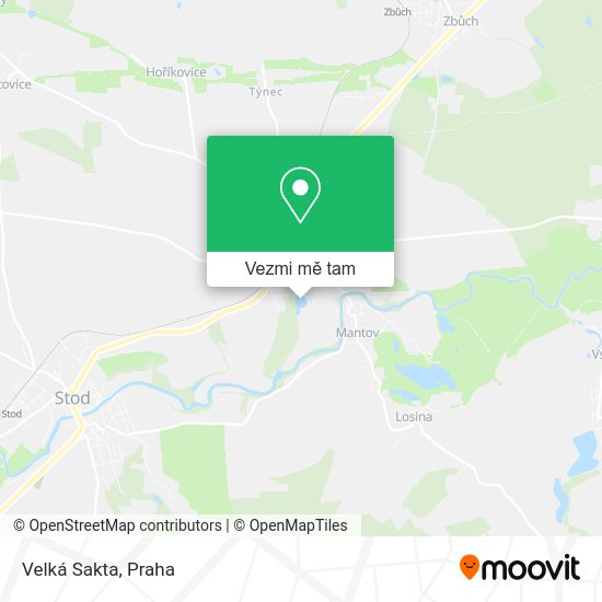 Velká Sakta mapa