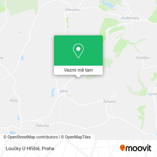 Loučky U Hřiště mapa