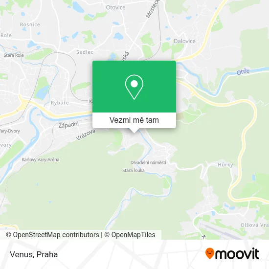 Venus mapa