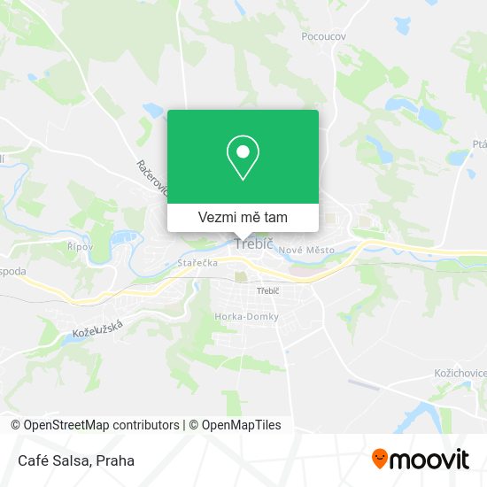 Café Salsa mapa