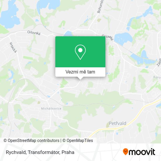 Rychvald, Transformátor mapa