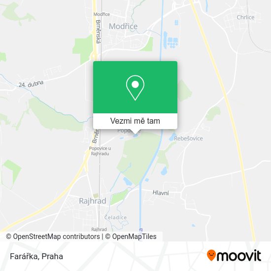 Farářka mapa