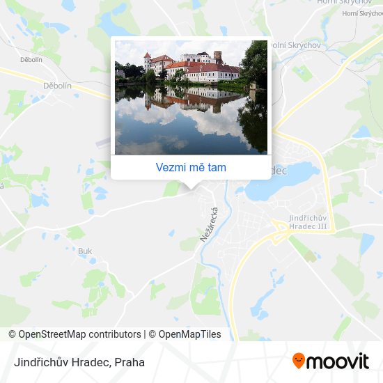 Jindřichův Hradec mapa