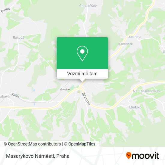Masarykovo Náměstí mapa