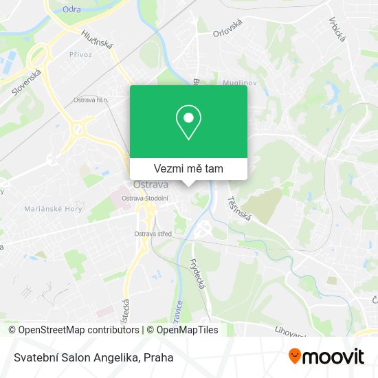 Svatební Salon Angelika mapa
