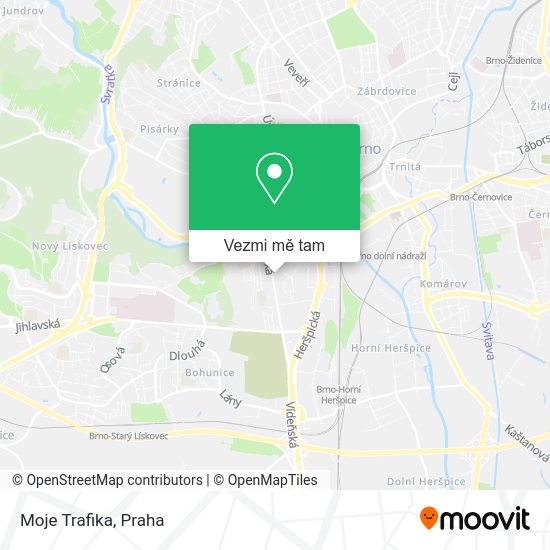 Moje Trafika mapa