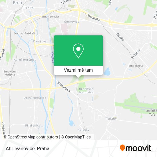 Ahr Ivanovice mapa