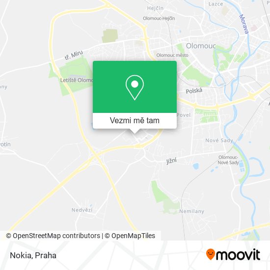 Nokia mapa