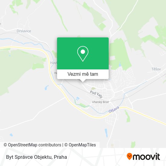 Byt Správce Objektu mapa