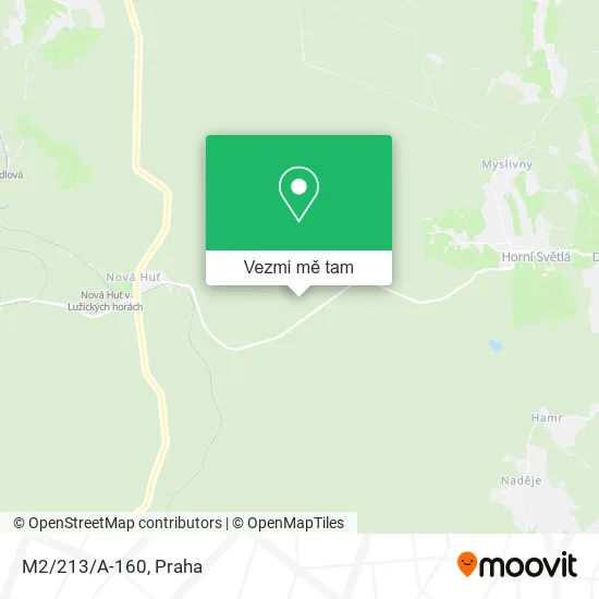 M2/213/A-160 mapa