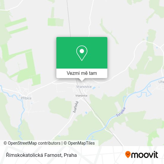 Římskokatolická Farnost mapa