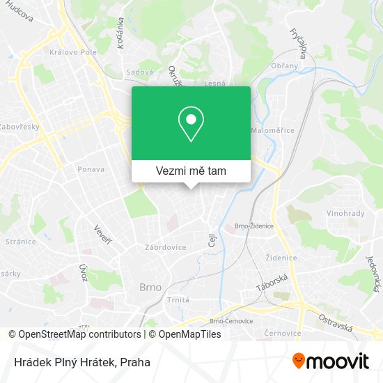 Hrádek Plný Hrátek mapa
