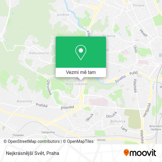 Nejkrásnější Svět mapa