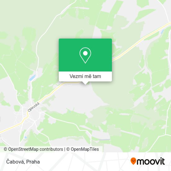 Čabová mapa