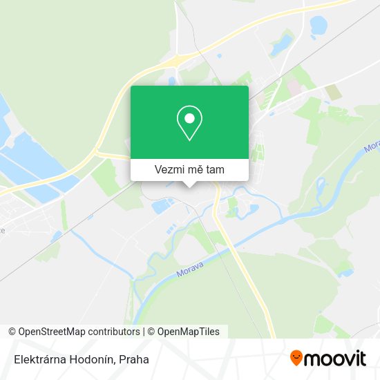Elektrárna Hodonín mapa