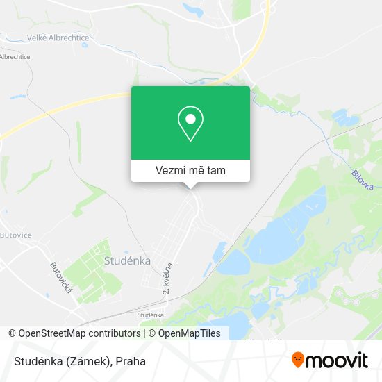 Studénka (Zámek) mapa