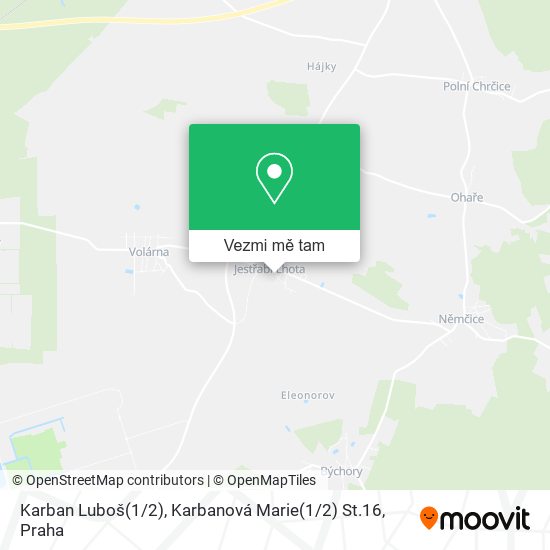 Karban Luboš(1 / 2), Karbanová Marie(1 / 2) St.16 mapa
