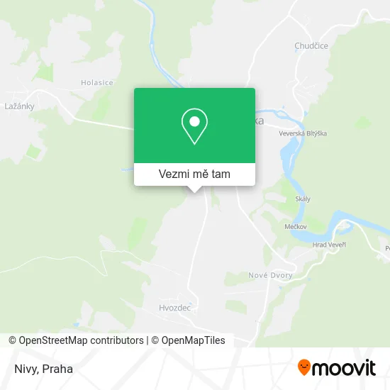 Nivy mapa