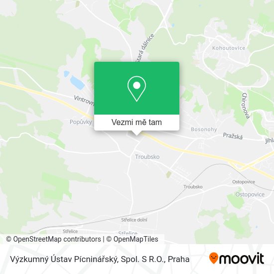 Výzkumný Ústav Pícninářský, Spol. S R.O. mapa