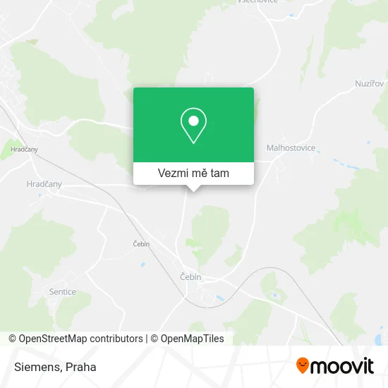 Siemens mapa