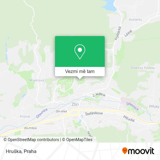 Hruška mapa