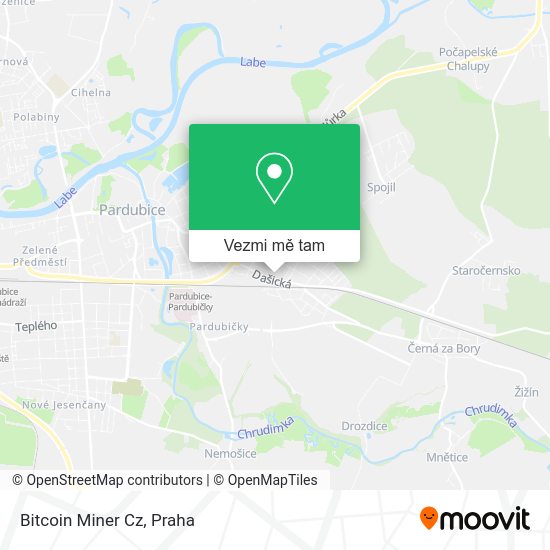 Bitcoin Miner Cz mapa