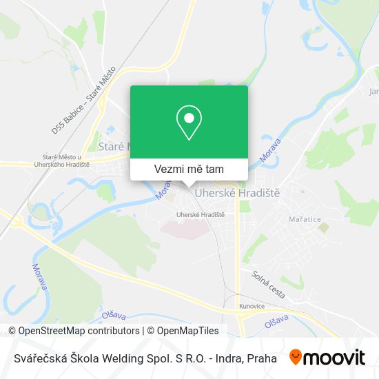 Svářečská Škola Welding Spol. S R.O. - Indra mapa