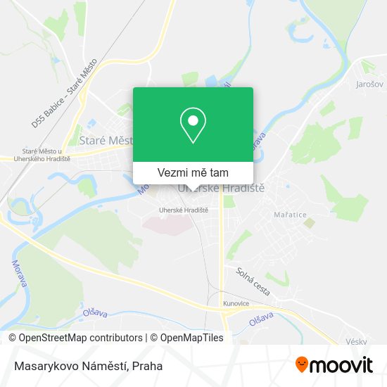 Masarykovo Náměstí mapa