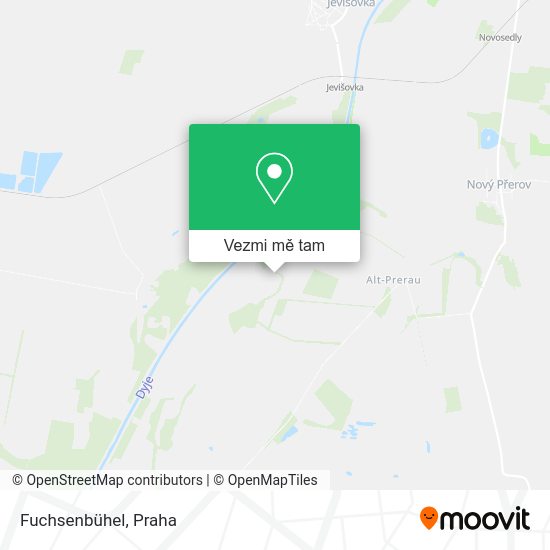 Fuchsenbühel mapa
