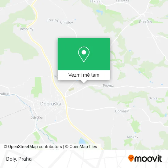 Doly mapa