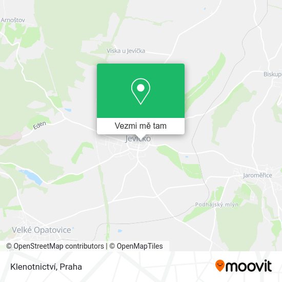 Klenotnictví mapa