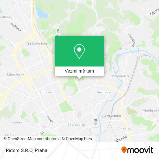 Ridere S.R.O mapa