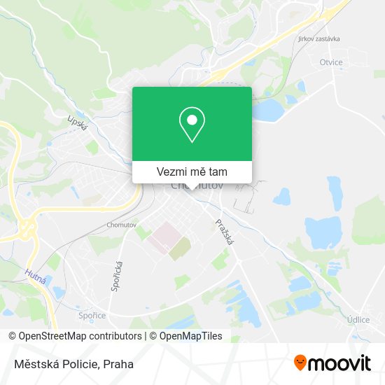 Městská Policie mapa