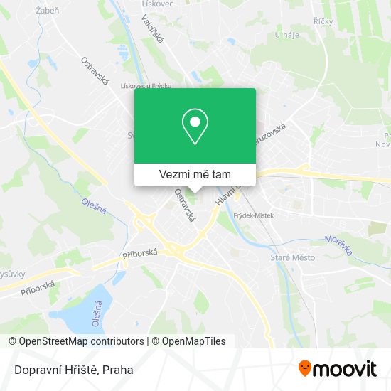 Dopravní Hřiště mapa