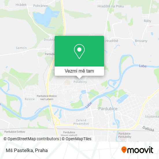 Mš Pastelka mapa
