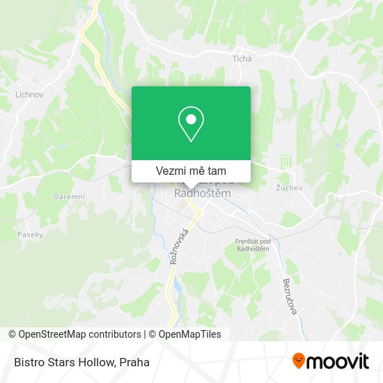 Bistro Stars Hollow mapa