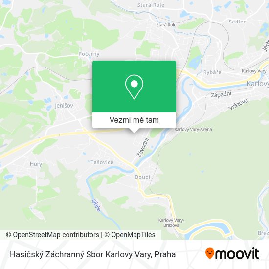 Hasičský Záchranný Sbor Karlovy Vary mapa