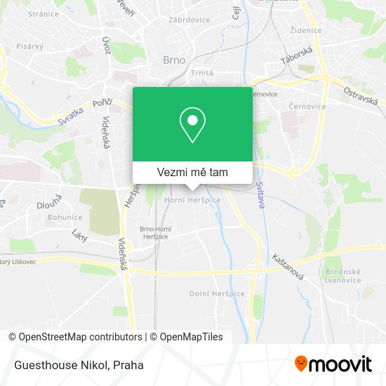 Guesthouse Nikol mapa