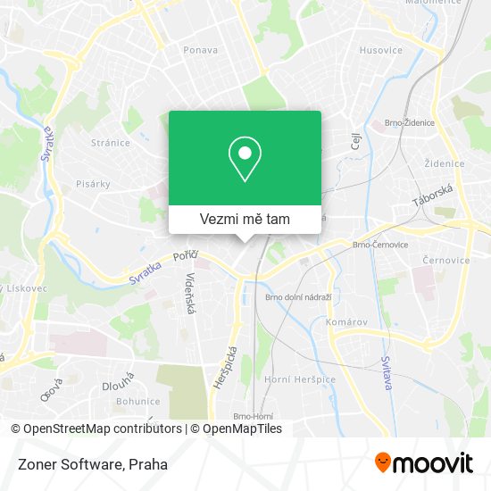 Zoner Software mapa