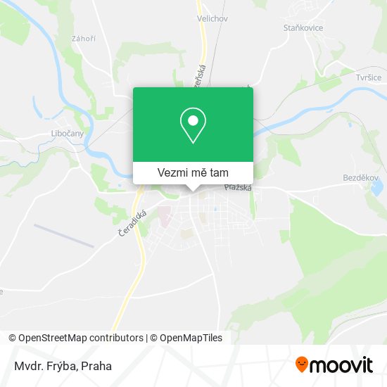 Mvdr. Frýba mapa
