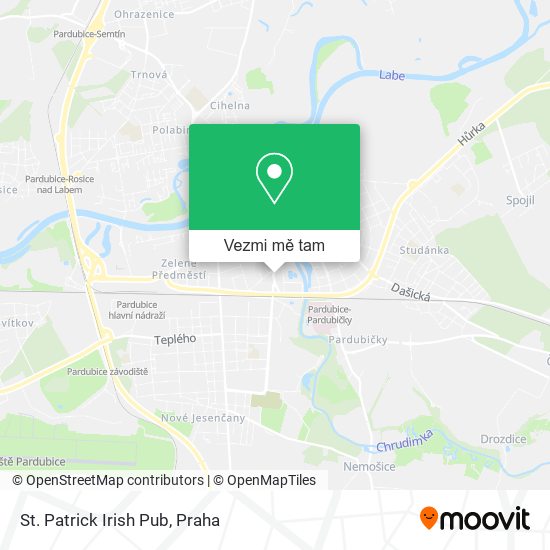 St. Patrick Irish Pub mapa