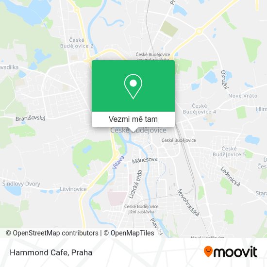Hammond Cafe mapa