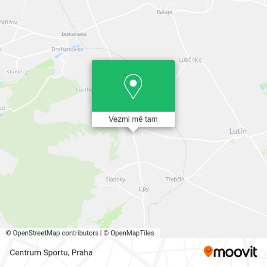 Centrum Sportu mapa