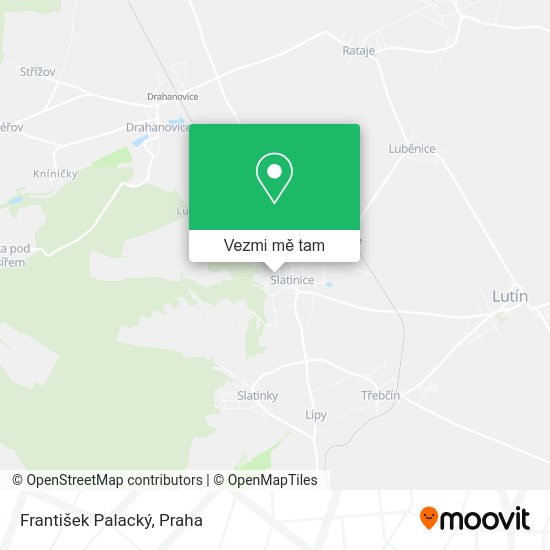 František Palacký mapa